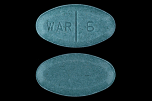 Warfarin sodium 6 mg WAR 6