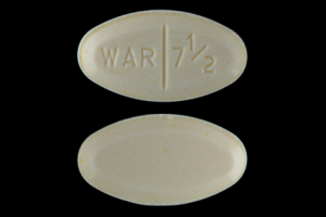 Warfarin sodium 7.5 mg WAR 7 1/2