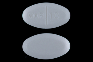 Warfarin sodium 10 mg WAR 10