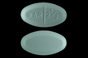 Warfarin sodium 2.5 mg WAR 2 1/2