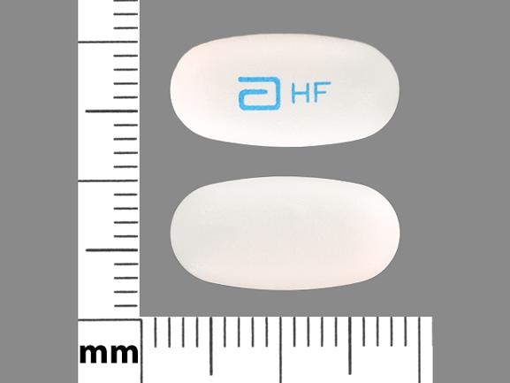 Pill a HF White Oval is Depakote ER