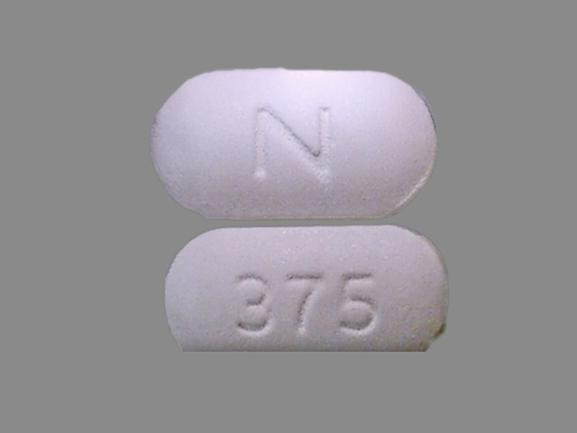 Naprelan 375 naproxen sodium 412.5 mg (equiv. naproxen 375 mg) N 375