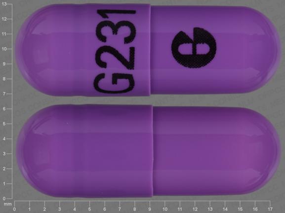 Omeprazole delayed-release 20 mg G231 G