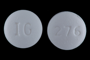 Pill IG 276 White Round is Hydroxyzine Hydrochloride
