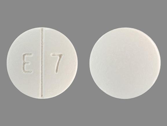Pill E 7 is Ethambutol Hydrochloride 400 mg