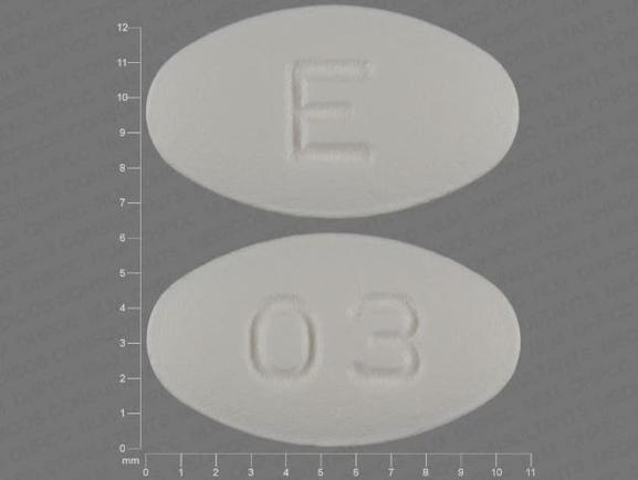 Carvedilol 12.5 mg E 03