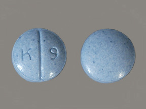 P2 Pill Blue Round 6mm - Pill Identifier