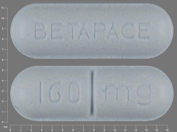 Betapace 160 mg 160 mg BETAPACE