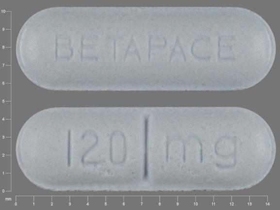 Betapace 120 mg 120 mg BETAPACE