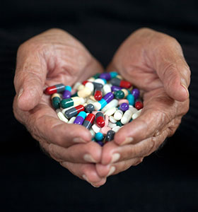 What are some common narcotic pain medications?