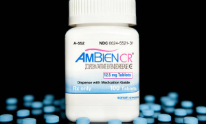 How should ambien cr be taken?