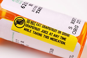 Grapefruit Drug Interactions Chart