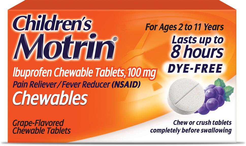Motrin Chewables 100mg