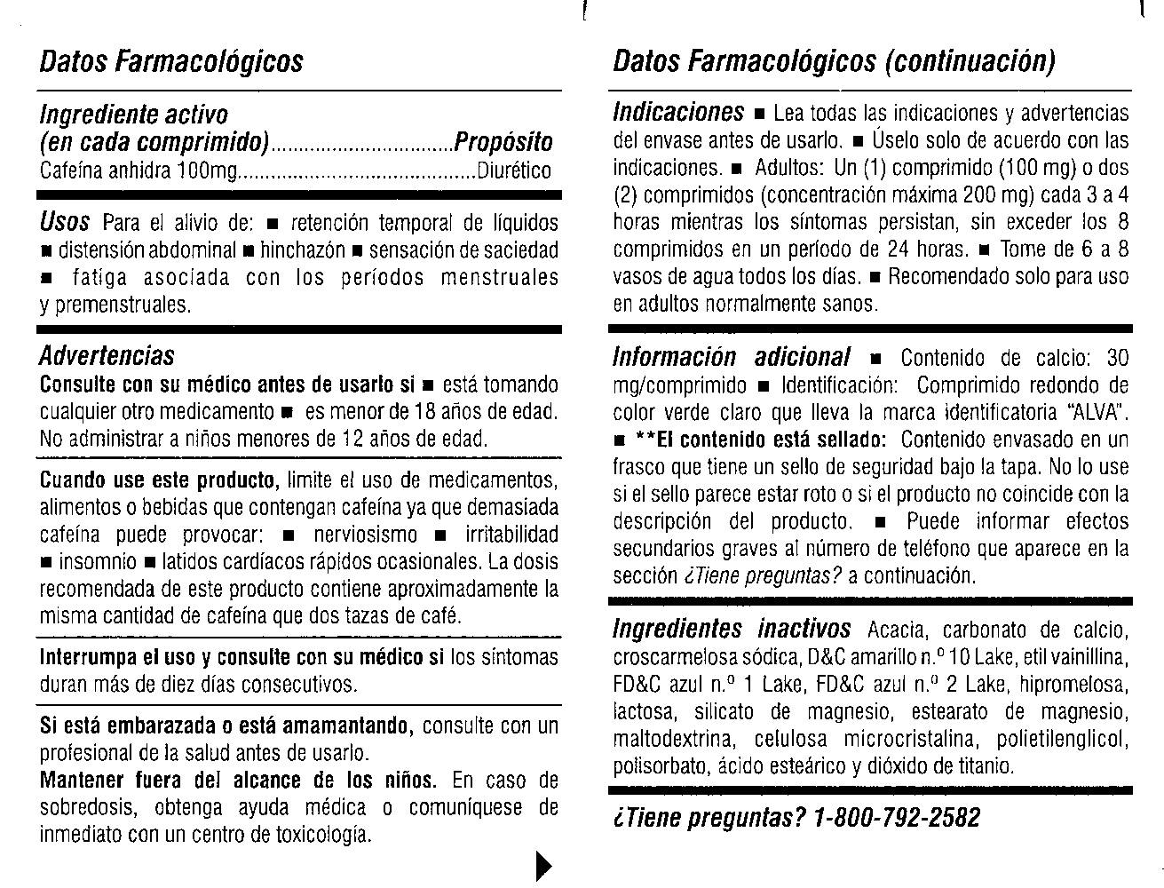 Diurex Ultra (tablet, film coated) Alva-Amco Pharmacal Companies, Inc. Diurex Ultra (tablet, film coated) Alva-Amco Pharmacal Companies, Inc.