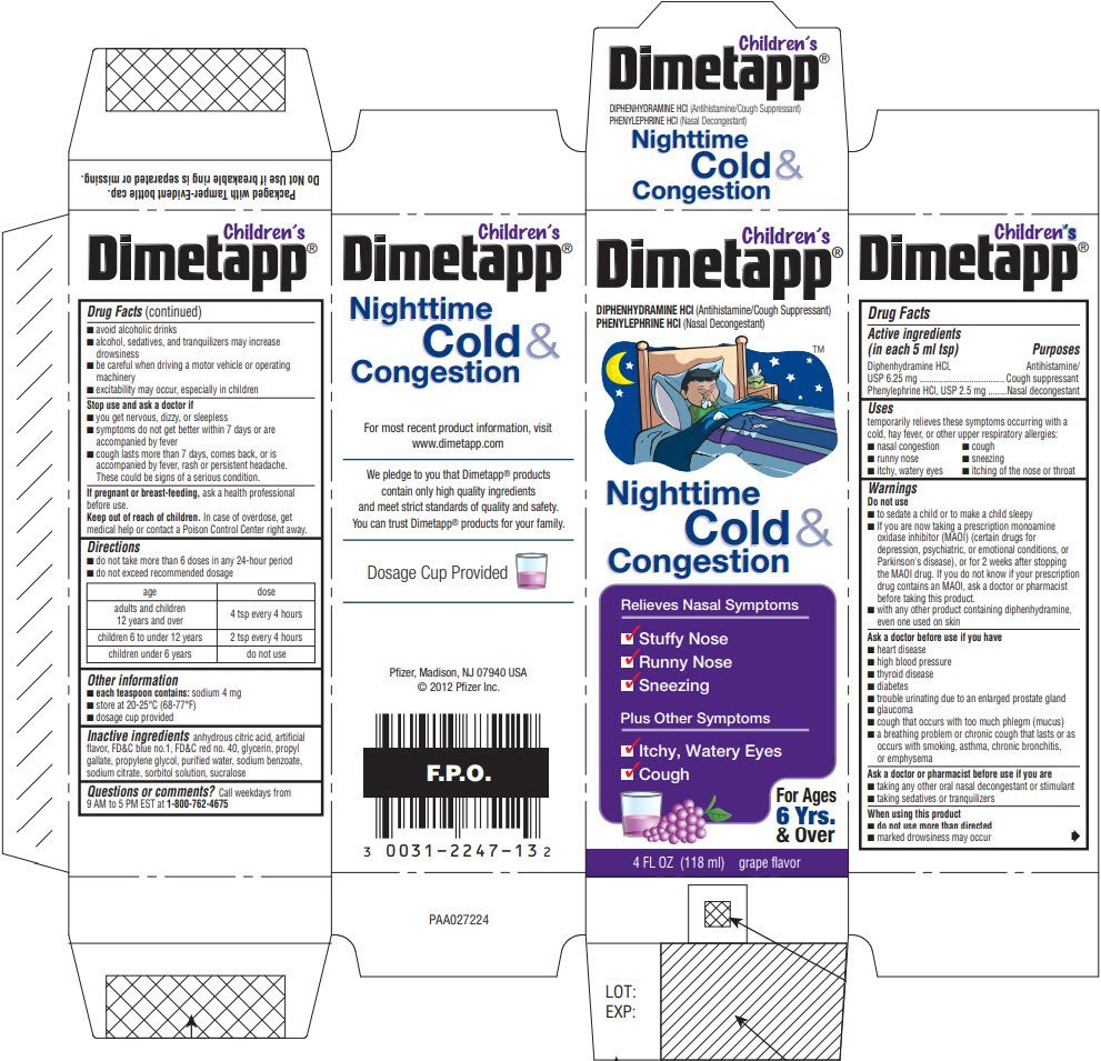 Children S Triaminic Nighttime Cold And Cough Dosage Chart