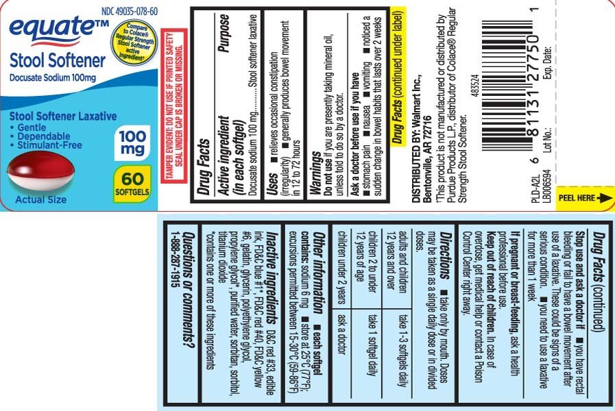 Walgreens Stool Softener 100 Mg Softgels Walgreens