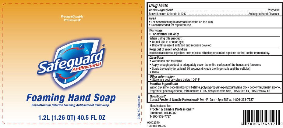 Safeguard Antibacterial Foaming (soap) Procter & Gamble Manufacturing