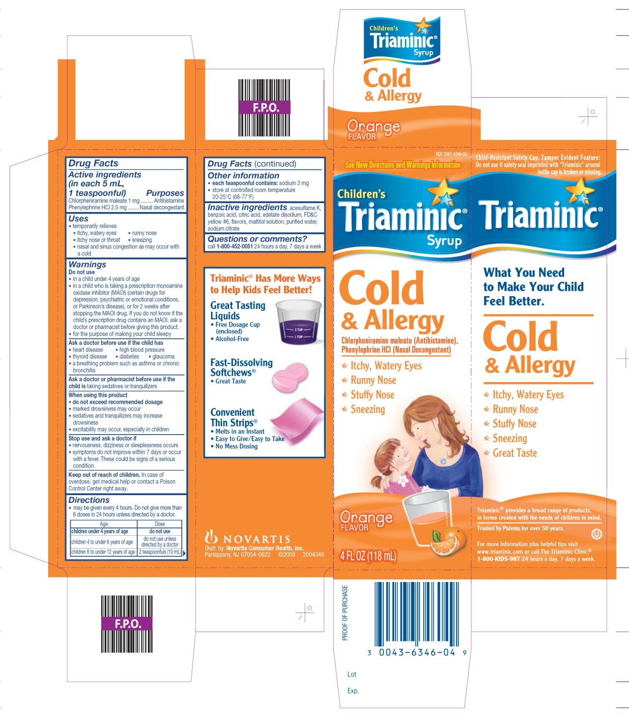 Children S Triaminic Dosage Chart