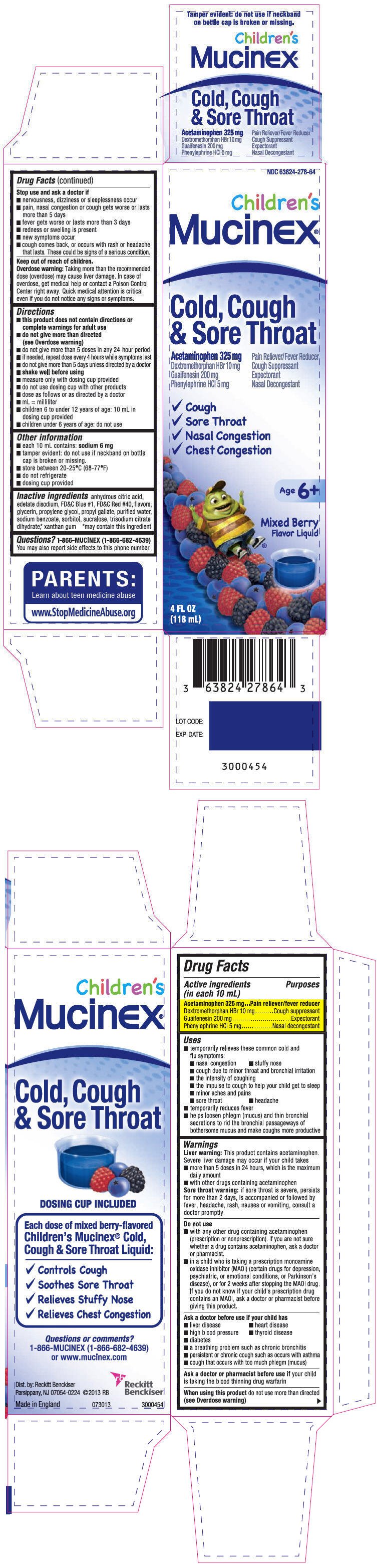 Mucinex Liquid Dosage Chart