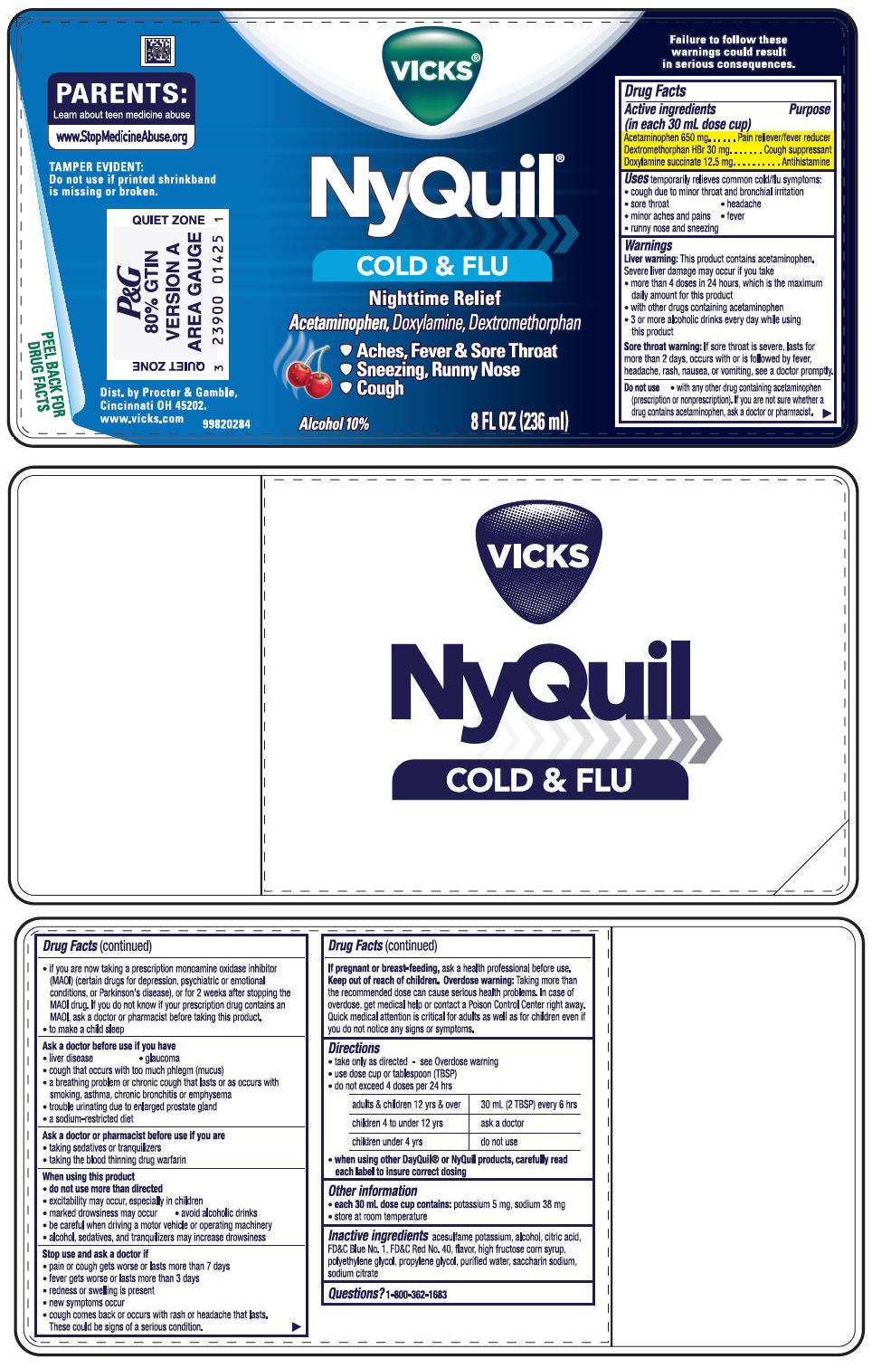 Nyquil Dosage Chart By Weight For Adults