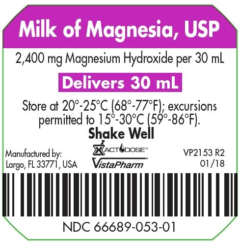 Milk Of Magnesia Suspension