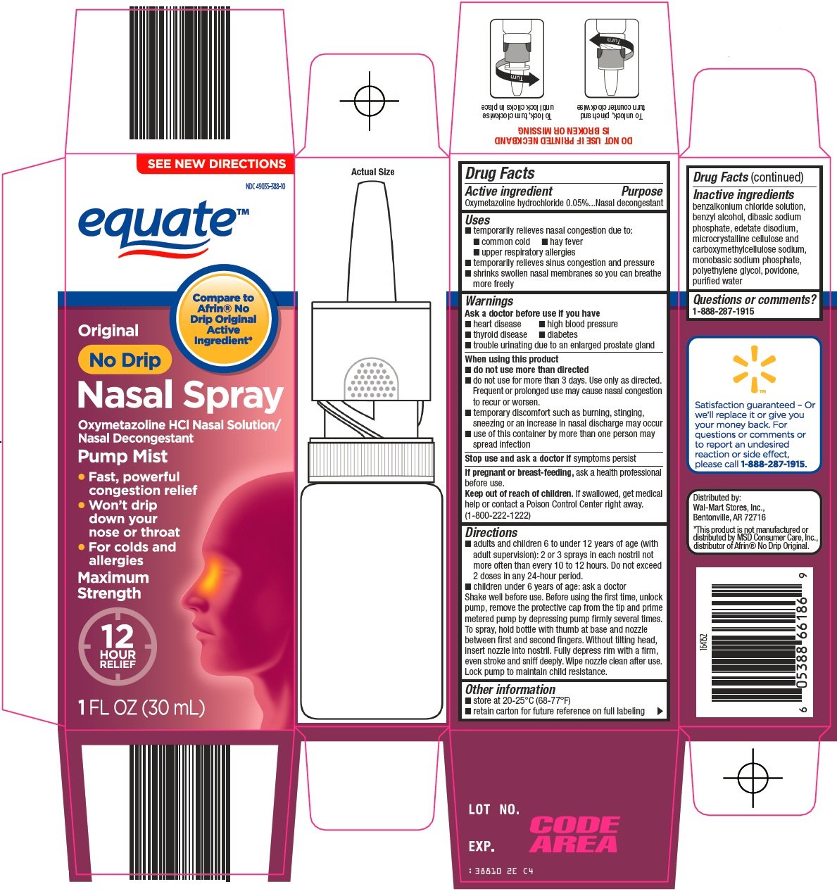 How To Use Equate Nasal Spray
