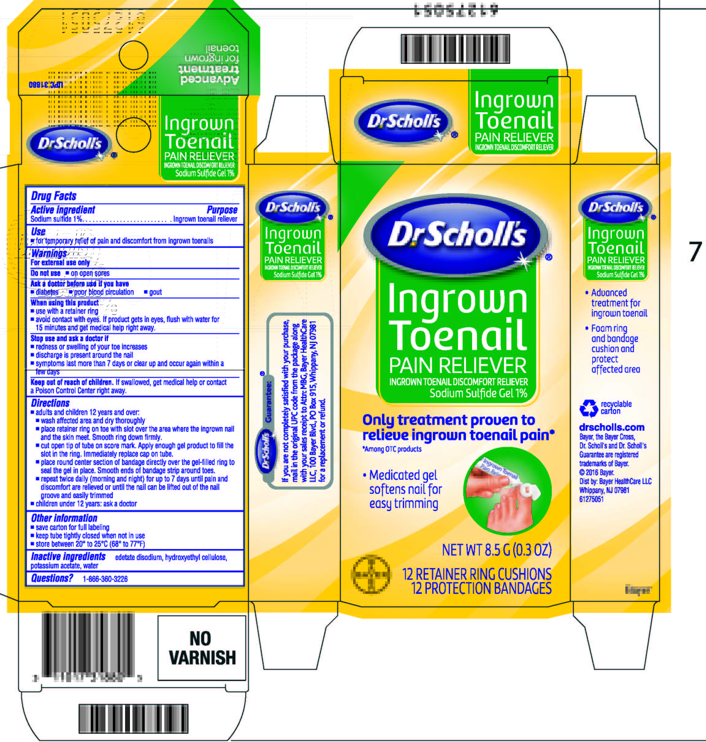 61275051 US Dr Scholls Ingrown Toe Nail Pain Reliever CTN PA Clean%20Reduced