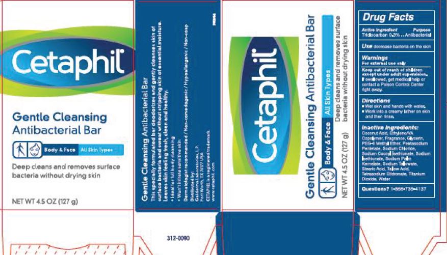 Cetaphil Gentle Cleansing Antibacterial Bar (Galderma Laboratories, L.P