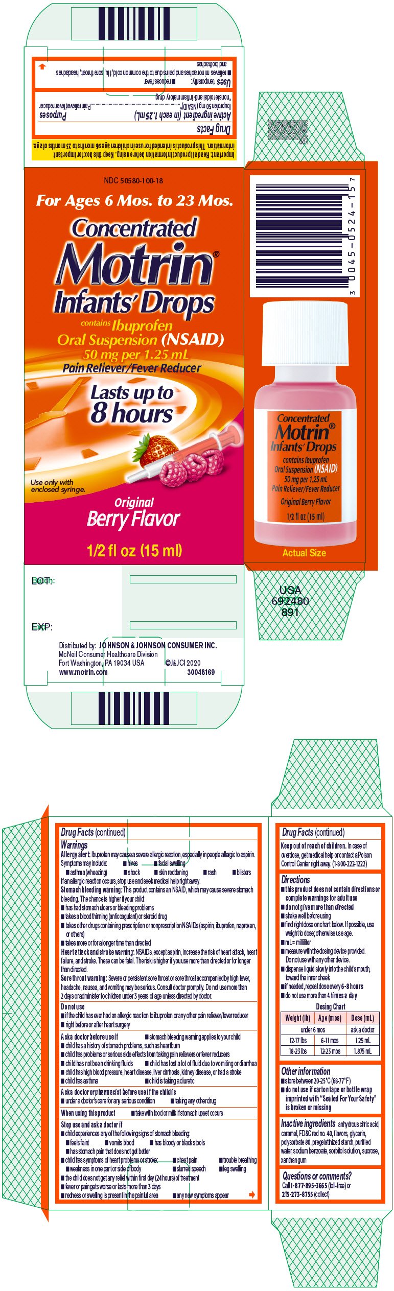 Infant Motrin Dosing Chart 2016