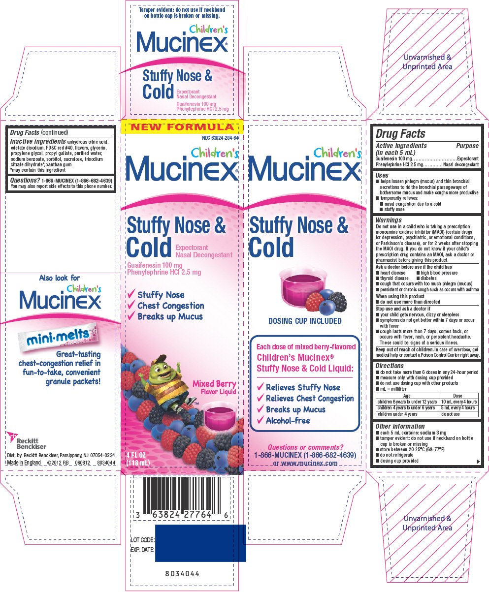 Mucinex Pediatric Dosage Chart