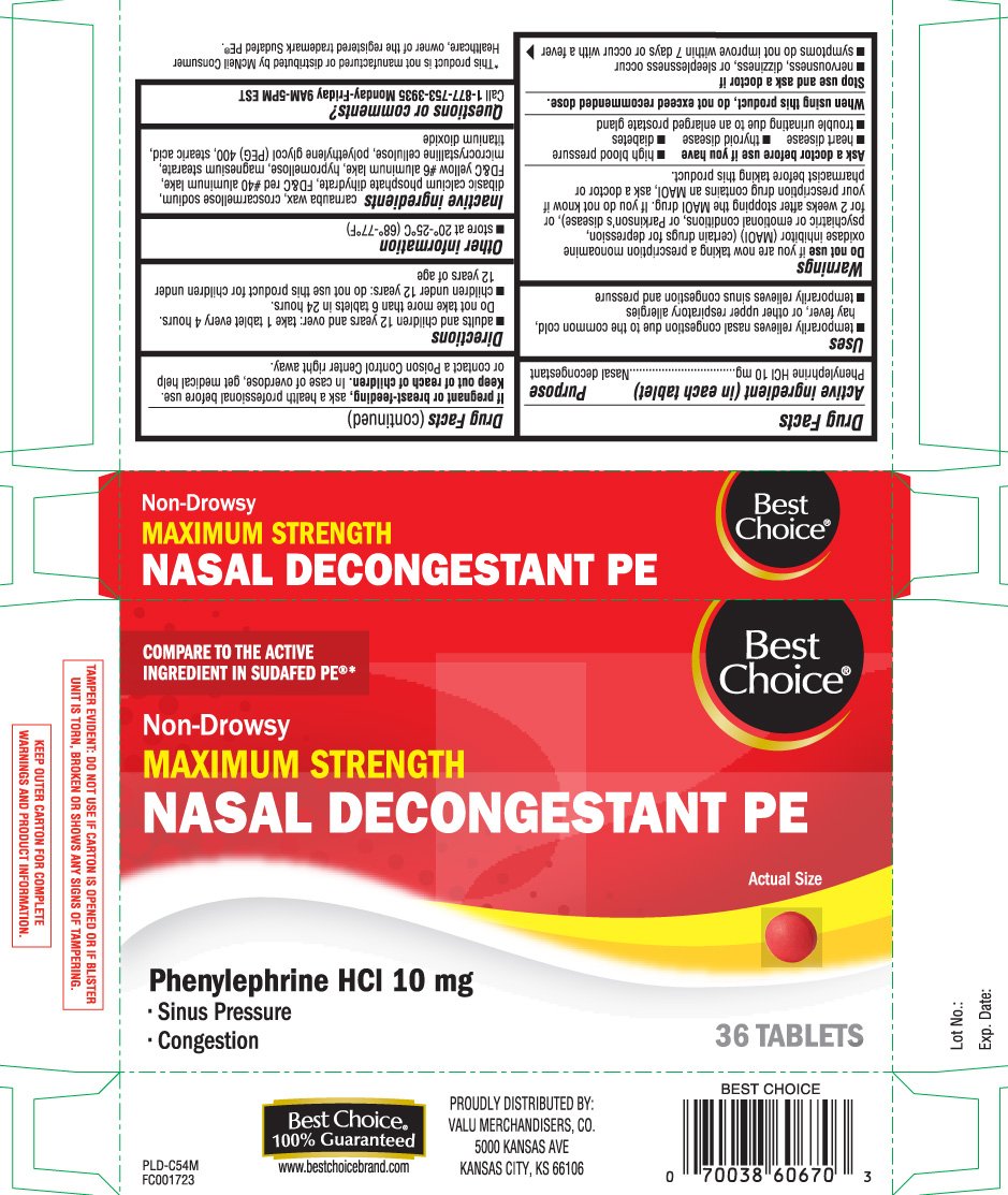 Phenylephrine Dosing Chart