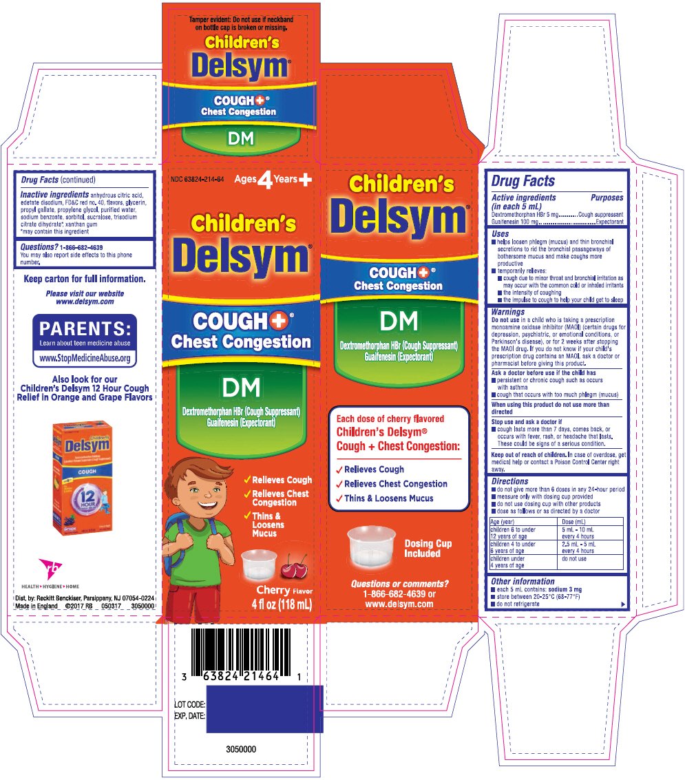 Delsym Cough Dosage Chart