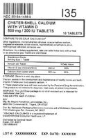 Oyster Shell Calcium With Vitamin D Otc Brands Drugscom