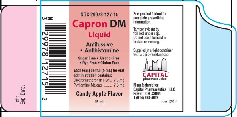 Capron Dm Dosage Chart