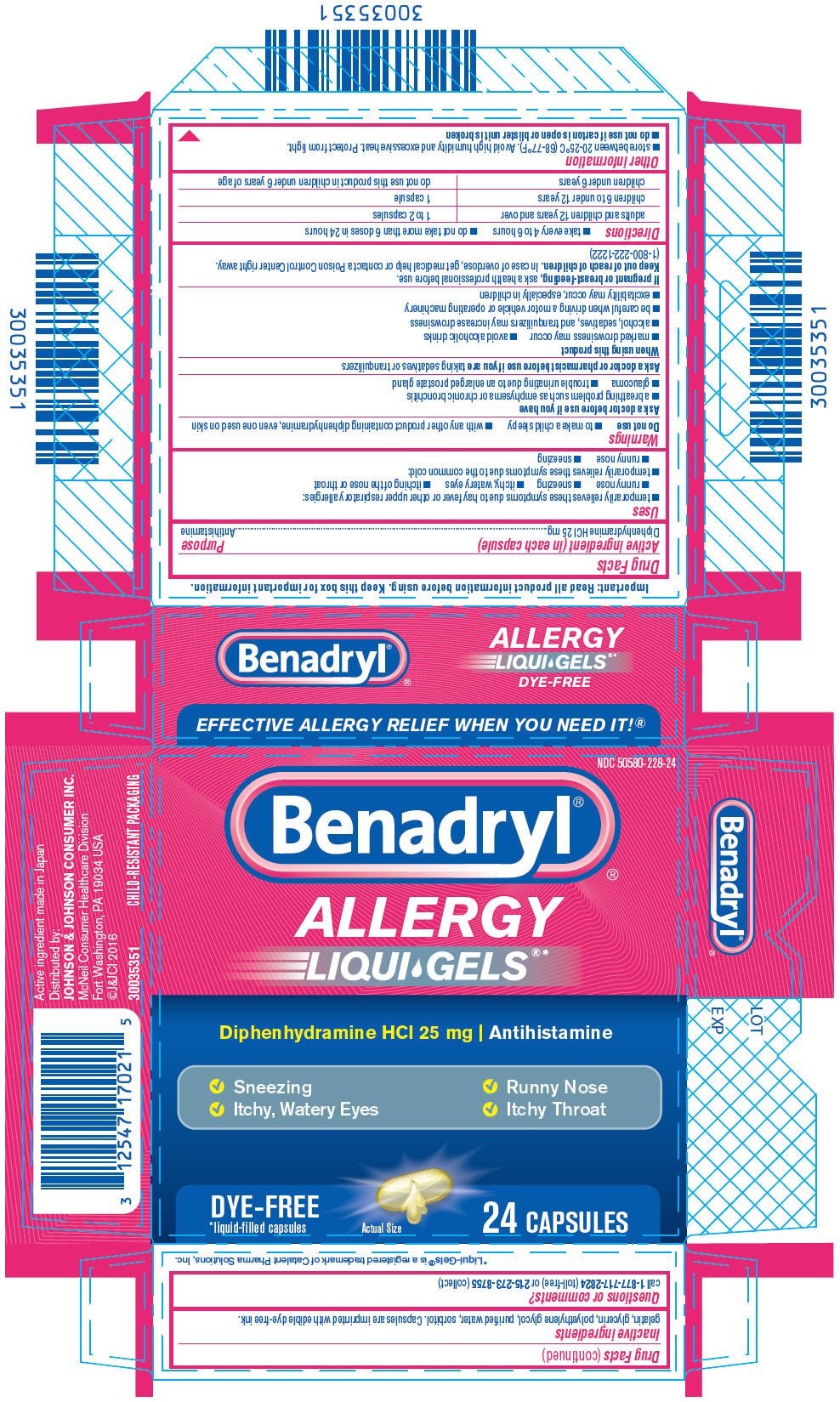 Benadryl Allergy Plus Congestion Dosage Chart