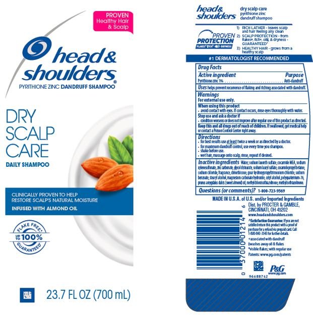 Head And Shoulders Dry Scalp Care Lotion Shampoo The