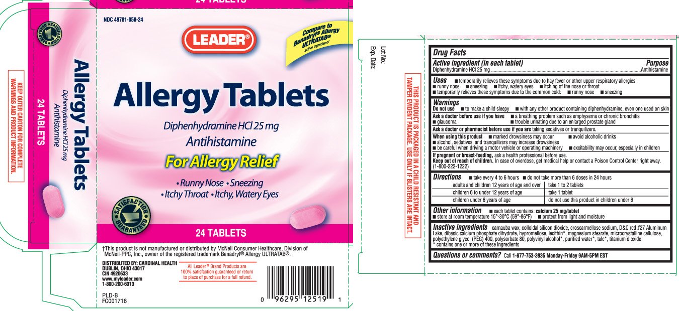 Benadryl 25 Mg Dosage Chart