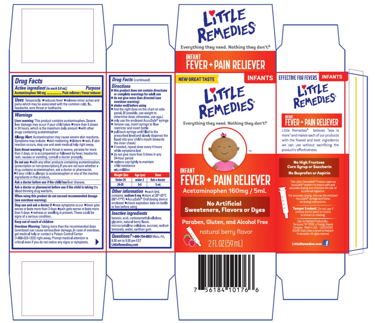 Little Remedies Acetaminophen Dosage Chart