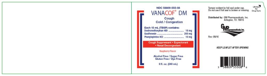 Vanacof Dosing Chart