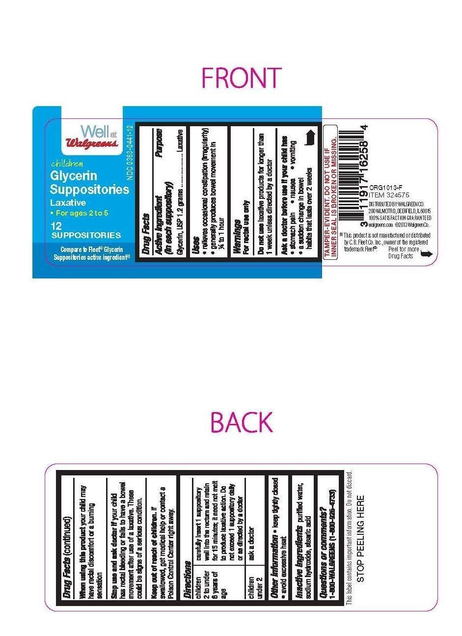 Walgreens Children Glycerin Laxative Suppository Walgreens