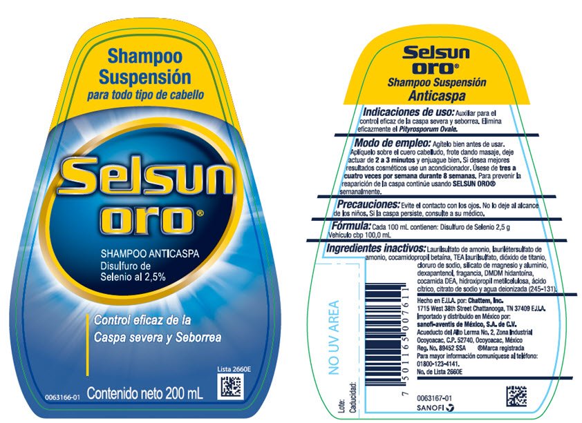 Selsun Oro shampoo Chattem Inc