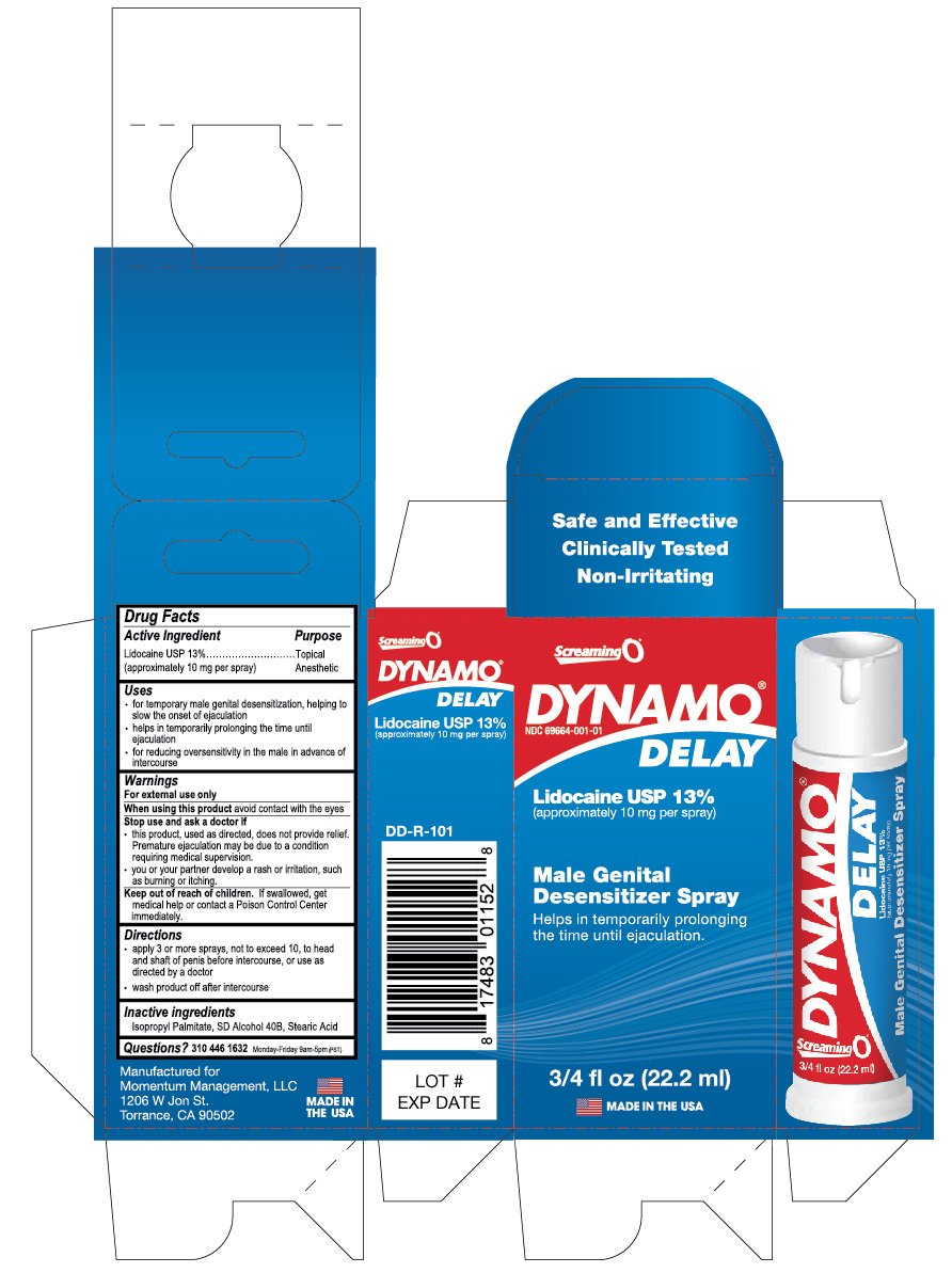DYNAMO DELAY (spray) Momentum Management LLC