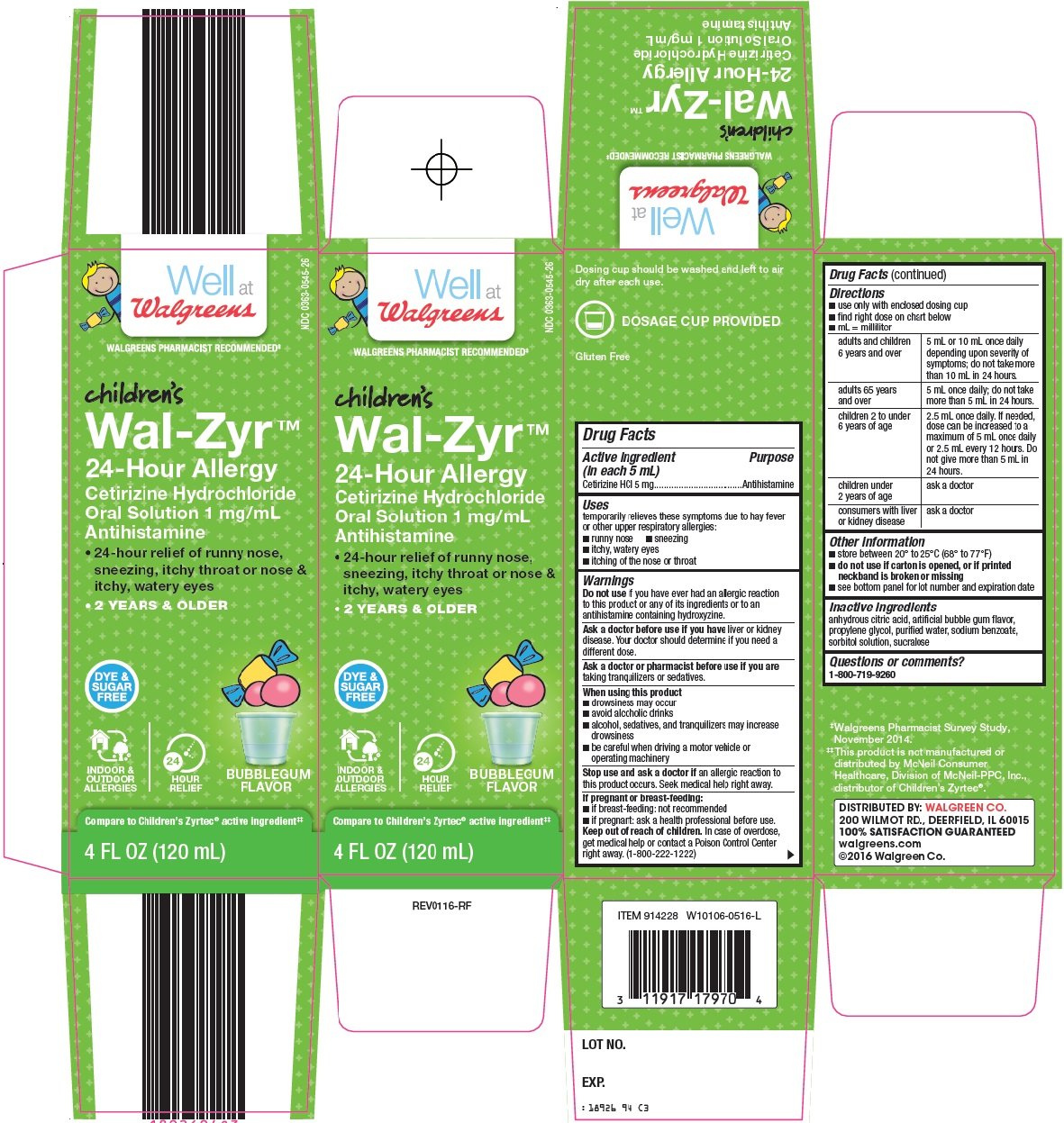 Children S Zyrtec Dosage Chart