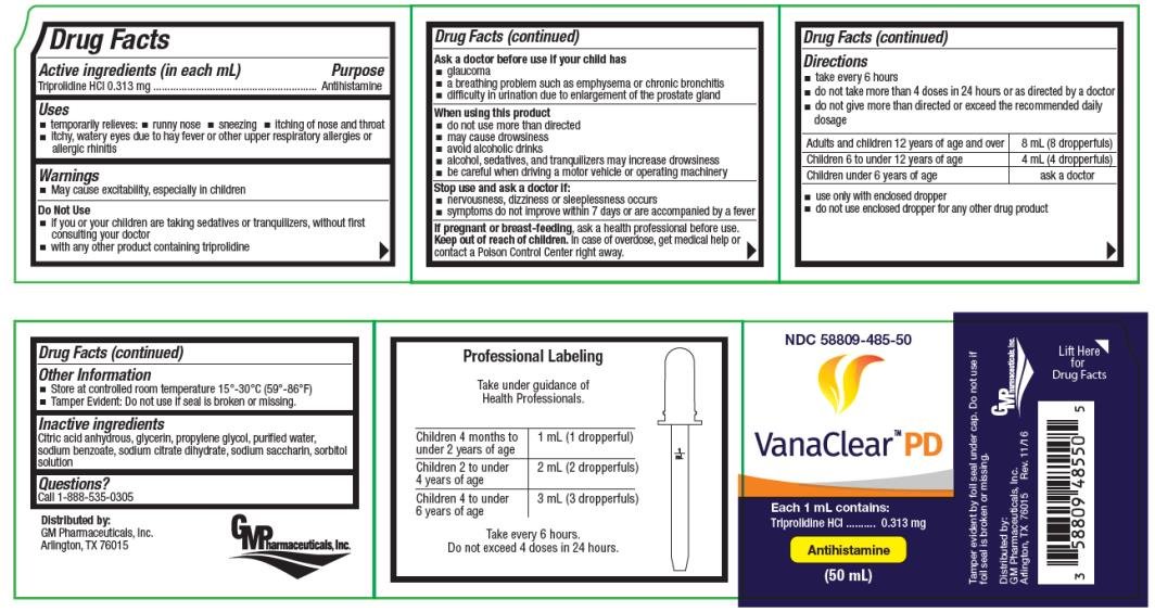 Vanacof Dosing Chart