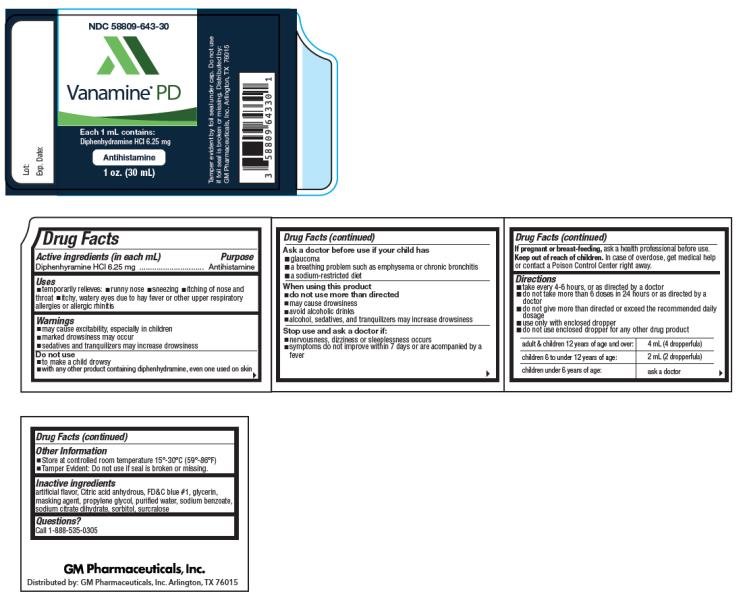 Vanacof Dosing Chart