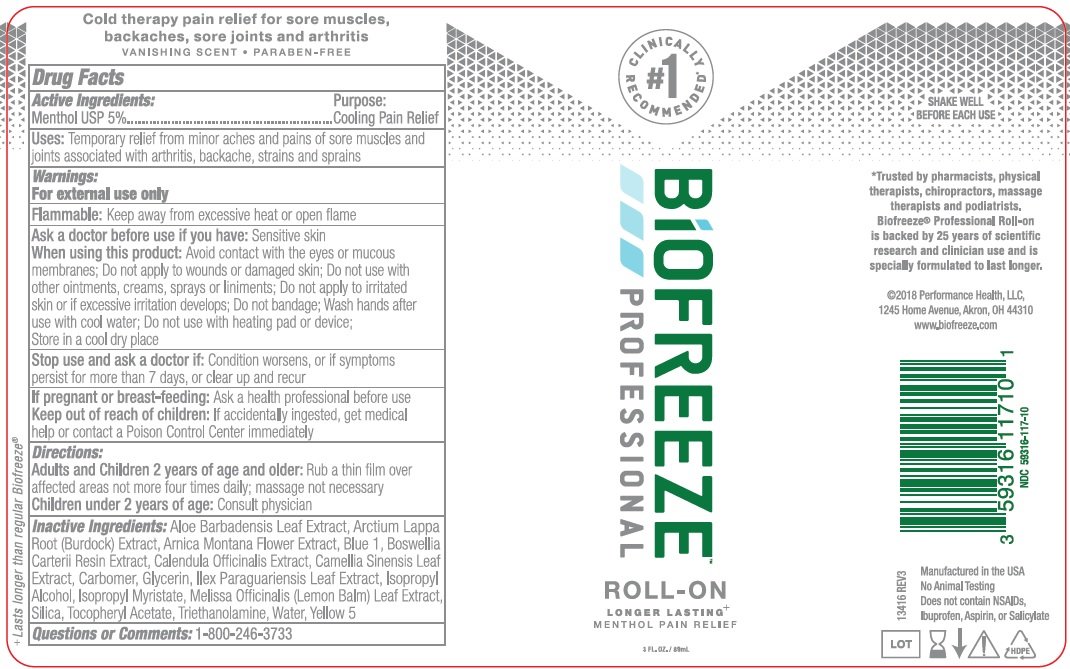 Biofreeze Professional Roll On Gel Performance Health Llc
