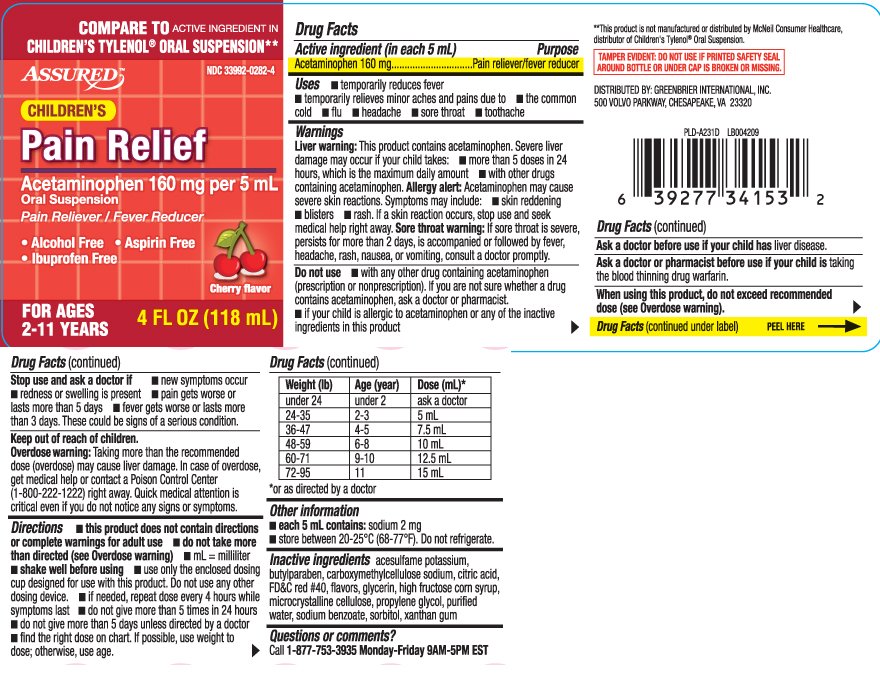 Tylenol Suspension Drops Dosage Chart