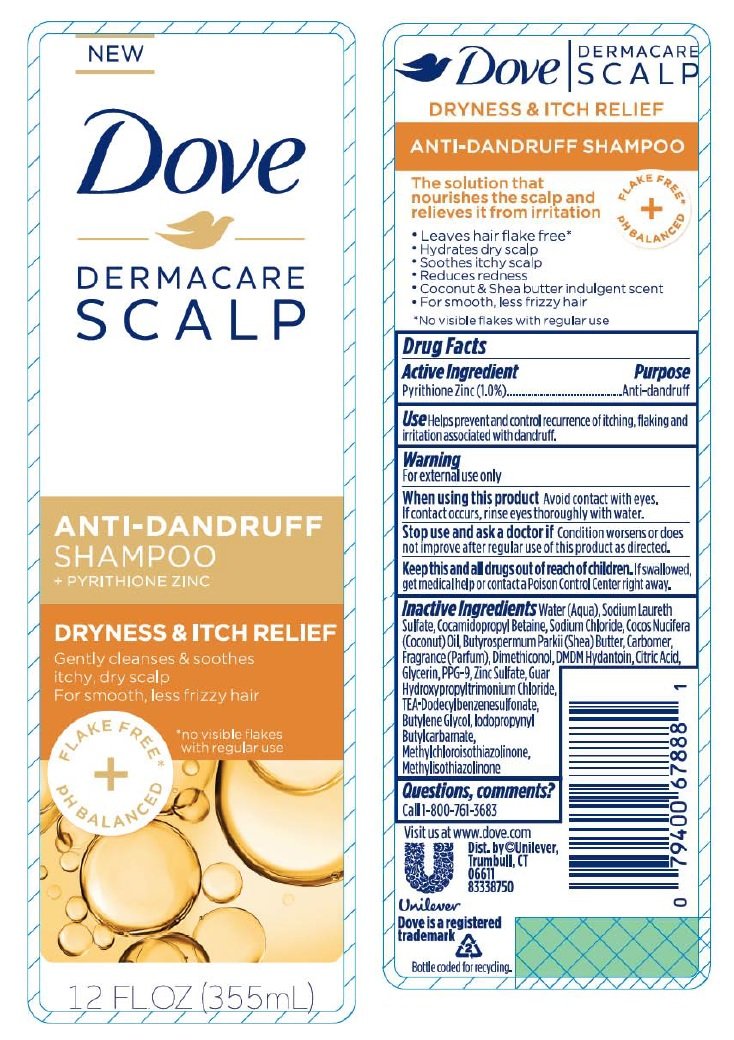 Dove Dermacare Scalp Dryness And Itch Relief Anti Dandruff
