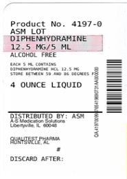 Q Dryl 12 5 Mg 5ml Liquid Dosage Chart