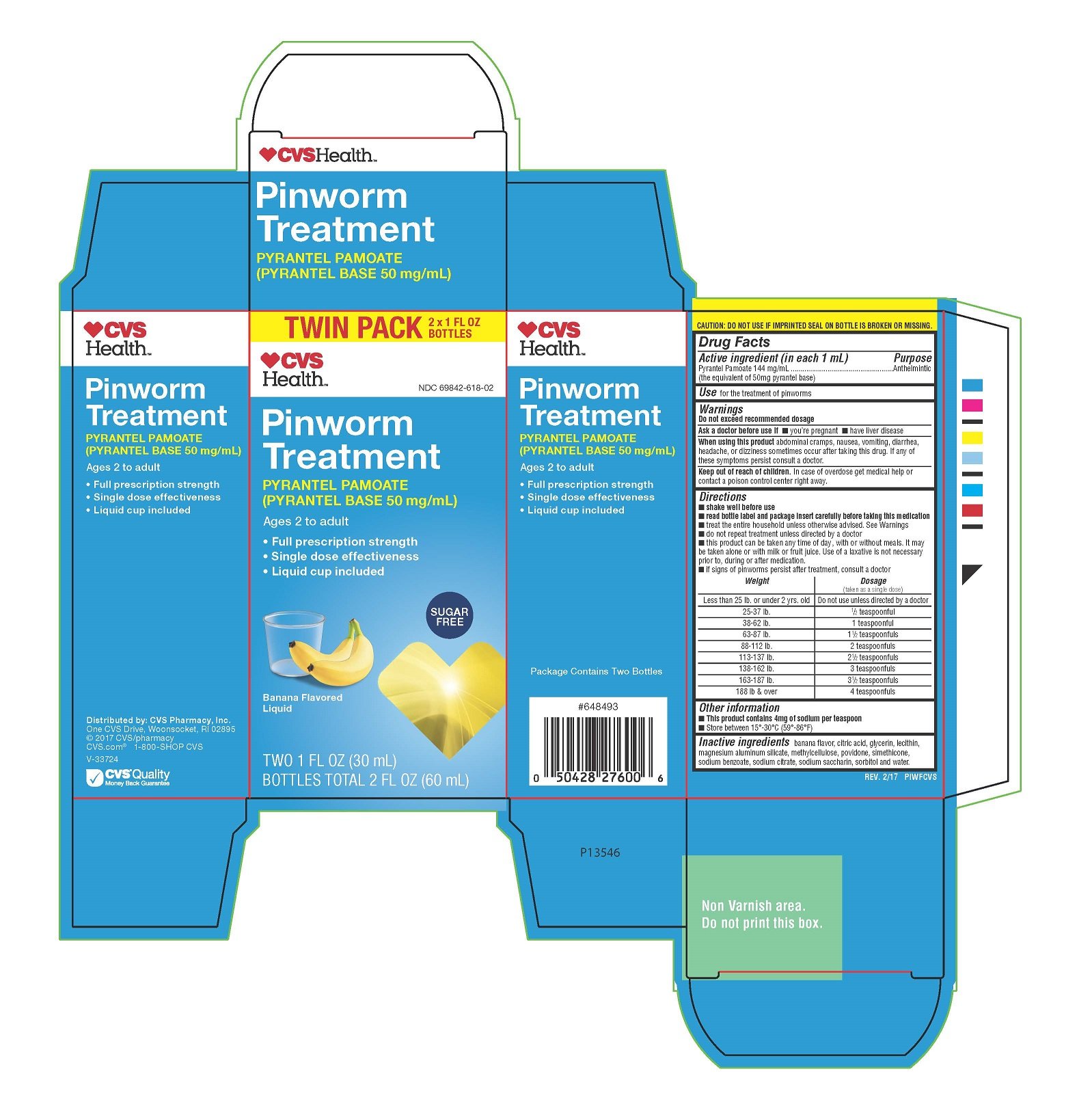 Reese Pinworm Dosage Chart